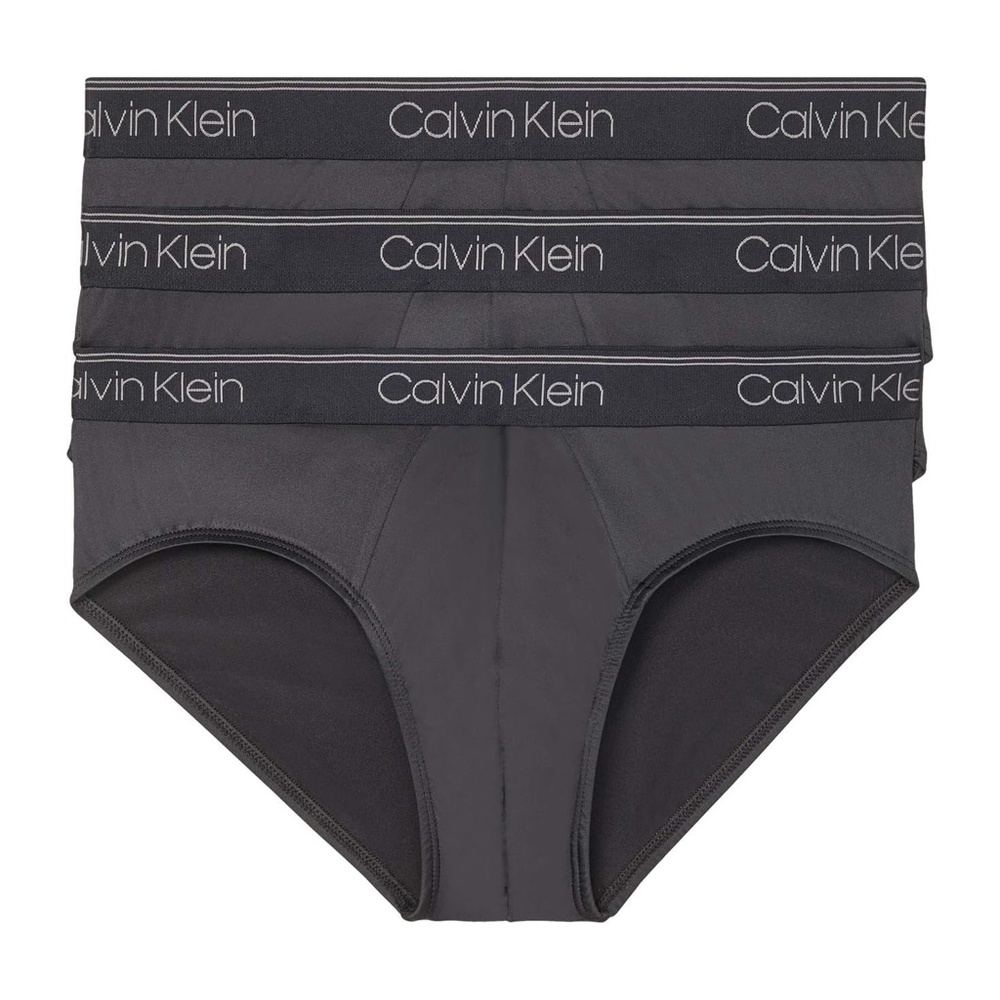 Calvin Klein CK - Lot of 3 Men's Micro Stretch Briefs - Large - Black